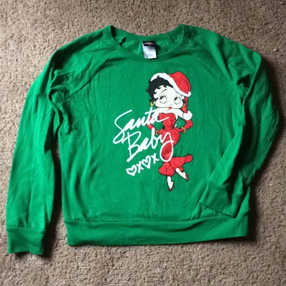 Betty Boop Santa Baby Ugly Christmas 